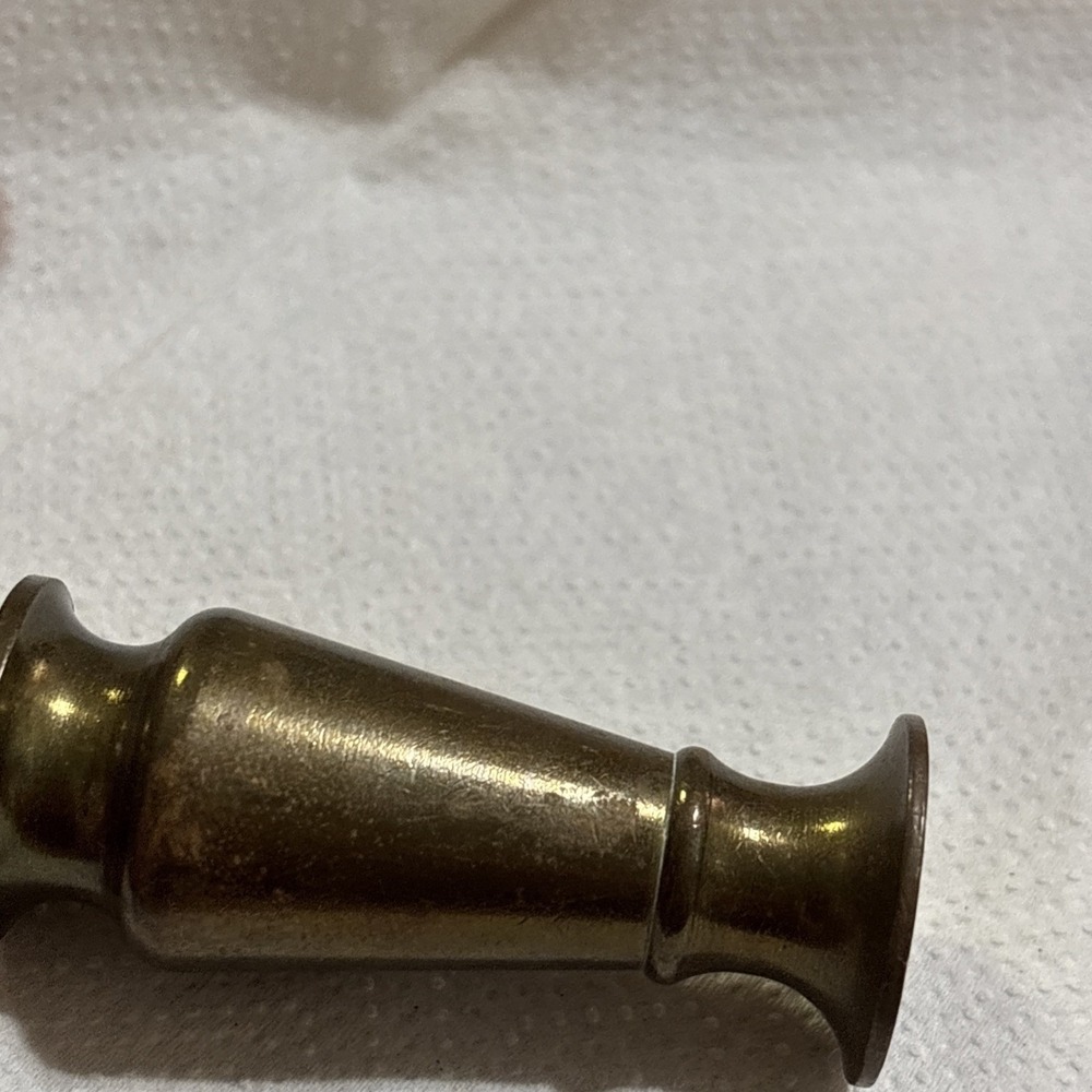 small vintage brass vase 2.25" decor Dollhouse Miniature - Picture 7 of 12